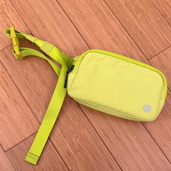 lululemon athletica Handbags - Lululemon Athletica Mini Bag in Bright Yellow